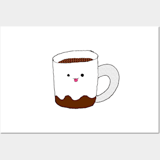 Cute Coffee Mug Posters and Art